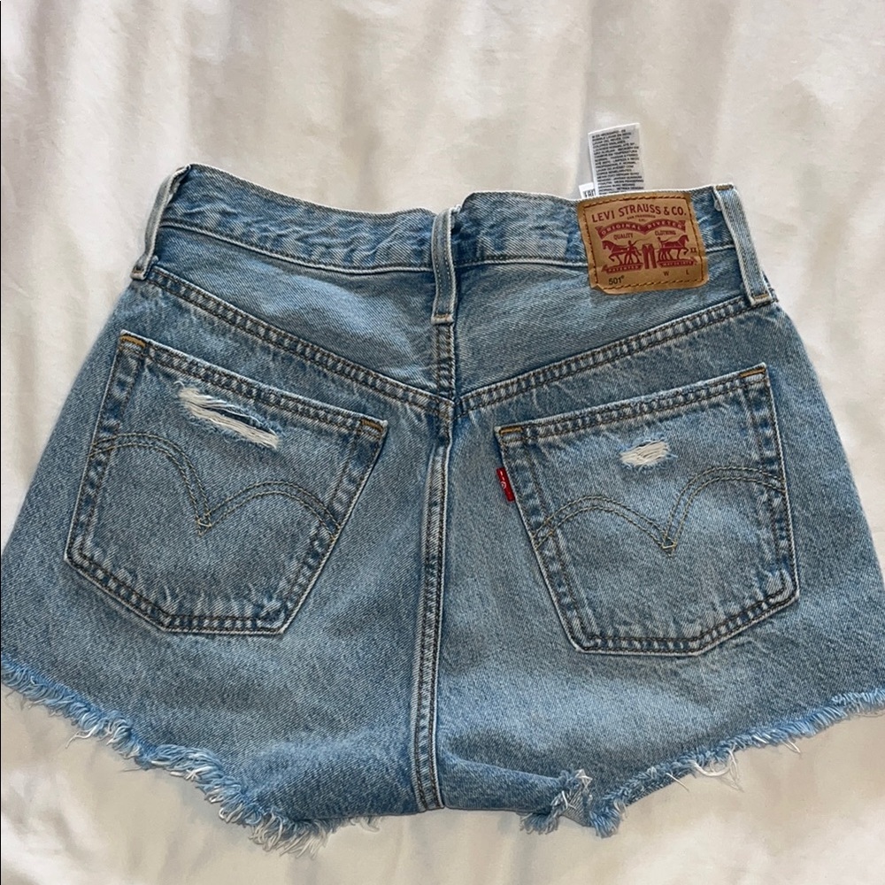 Denim Distressed Women Shorts